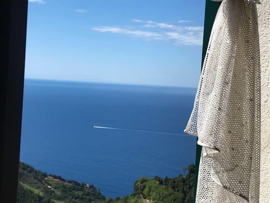 La Finestra Sul Mare A Drignana Villa Vernazza Luaran gambar