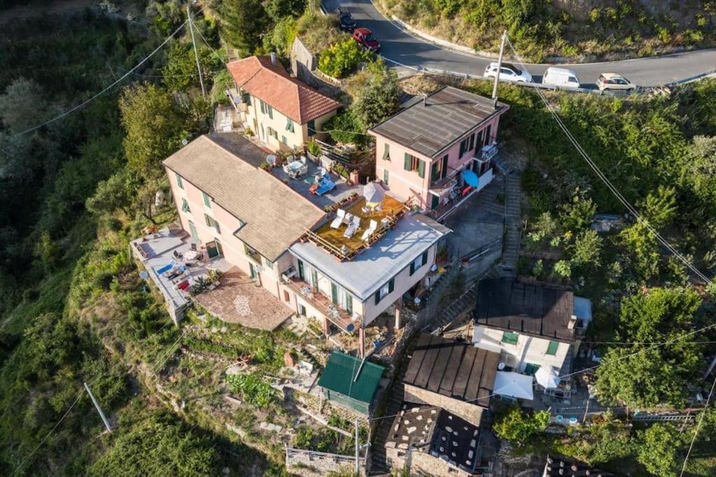 La Finestra Sul Mare A Drignana Villa Vernazza Luaran gambar
